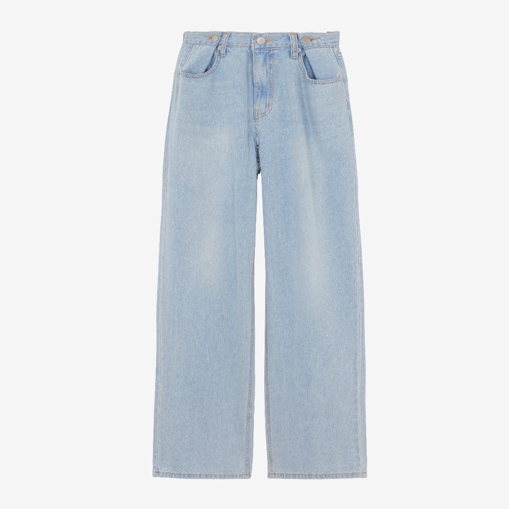 THE FRANKIE SHOP Hayla Denim Pant — Light Wash